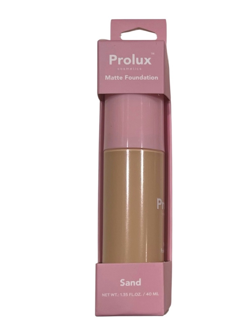 Prolux Matte Foundation Sand NIB New